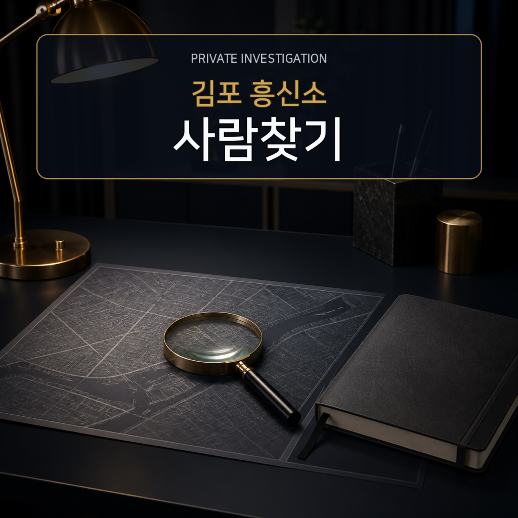 김포 사람찾기·소재파악 전문 흥신소